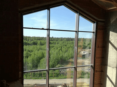алюминиевые панорамные окна